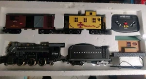 Vintage New Bright Pennsylvania RR Radio Control Electric Model Train Set #375 - Picture 1 of 11