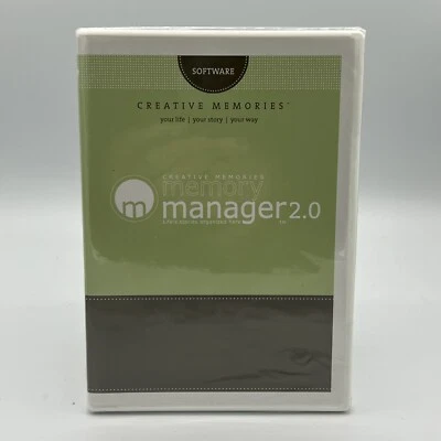 Creative Memories Memory Manager 2.0, NEW, for Windows BRAND NEW SEALED - Image 1 of 2