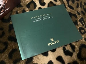 B) 4. 2012 I IT ITALIA ROLEX BOOKLET LIBRETTO SUBMARINER 116610 LV 114060 - Foto 1 di 9