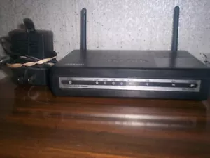 D-Link DSL-2750B Wireless N Router 300MBPS 4-Port Ethernet Verizon Modem +cords - Picture 1 of 1