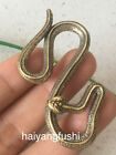 2 pièces en gros Chine cuivre pur bénis et éloignant les mauvais esprits artisanat serpent 