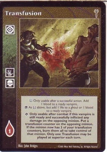 3 x Transfusion VTES CCG Mixed - Picture 1 of 1