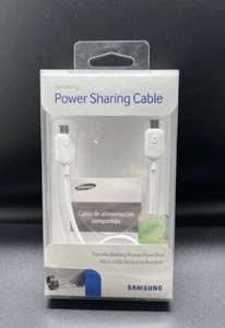 Samsung 1ft Micro-USB to Micro-USB Power Sharing and Transfer Cable (EP-SG900U) - Picture 1 of 2