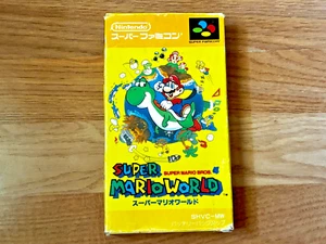 Super Mario World Super Mario Bros. 4 Super Famicom NTSC-J Japan Import - Imagen 1 de 3