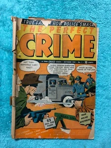 THE PERFECT CRIME #1 (Cross Publications 1949)  - Bild 1 von 2