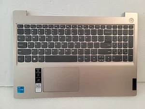Genuine Lenovo IdeaPad 3-15IIL05 3-15ITL05 Palmrest Keyboard 5CB0X57656 US - Picture 1 of 10