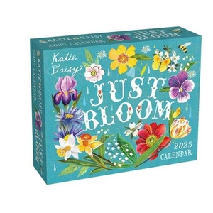Andrews McMeel Publishing, Katie Daisy Just Bloom 2025 Desk Calendar - Picture 1 of 4