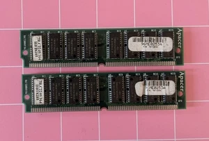 64MB 2x32MB 72-pin Simm EDO APACER 7R.C2240.164 Memory Kit 60ns 8Mx32 5V 72Pin - Picture 1 of 3