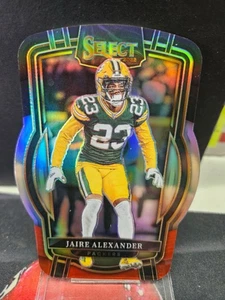 2022 Panini Select Club Level Jaire Alexander #264 SP Red & Black Holo DC Prizm  - Bild 1 von 3