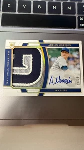2020 Panini National Treasures #162 RPA Adrian Morejon Auto /25 - Picture 1 of 2