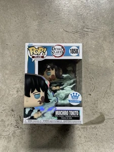 FUNKO POP! PLUS 1858 - DEMON SLAYER: MUICHIRO TOKITO GLOW COMMON VINYL FIGURE! - Picture 1 of 6