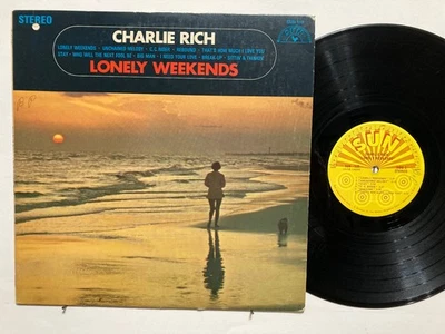 Charlie Rich – Lonely Weekends LP - 1969 - VG/VG - Image 1 of 2