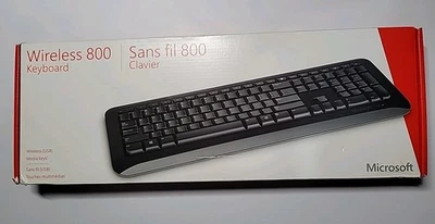 Microsoft Wireless Keyboard 800 Win Mac USB Brand New  - Image 1 of 4