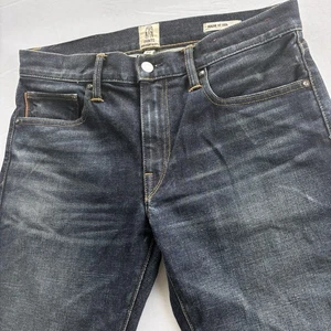 Hiroshi Kato The Pen Slim Raw Selvedge Denim Jeans Made in USA Size 31/34 - Picture 1 of 21