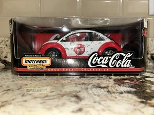 1:18 Volkswagen Beetle Coca Cola Matchbox Bug VW Diecast Car Model Car Coke - Picture 1 of 7