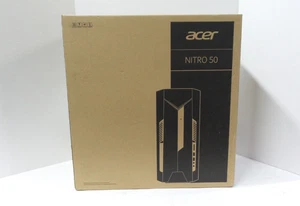 ACER NITRO 50 N50-600-UR1H Gaming Tower i5 9th Gen 8GB RAM 512GB NVMe GTX 1650 - Picture 1 of 15