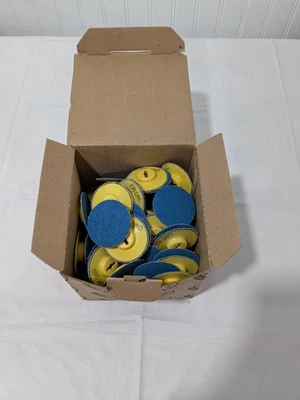 Klingspor Quick-Change Disc: QDC, 2" Dia, 60 Grit, ZA Box of 100 QD060ZR200 - Image 1 of 4