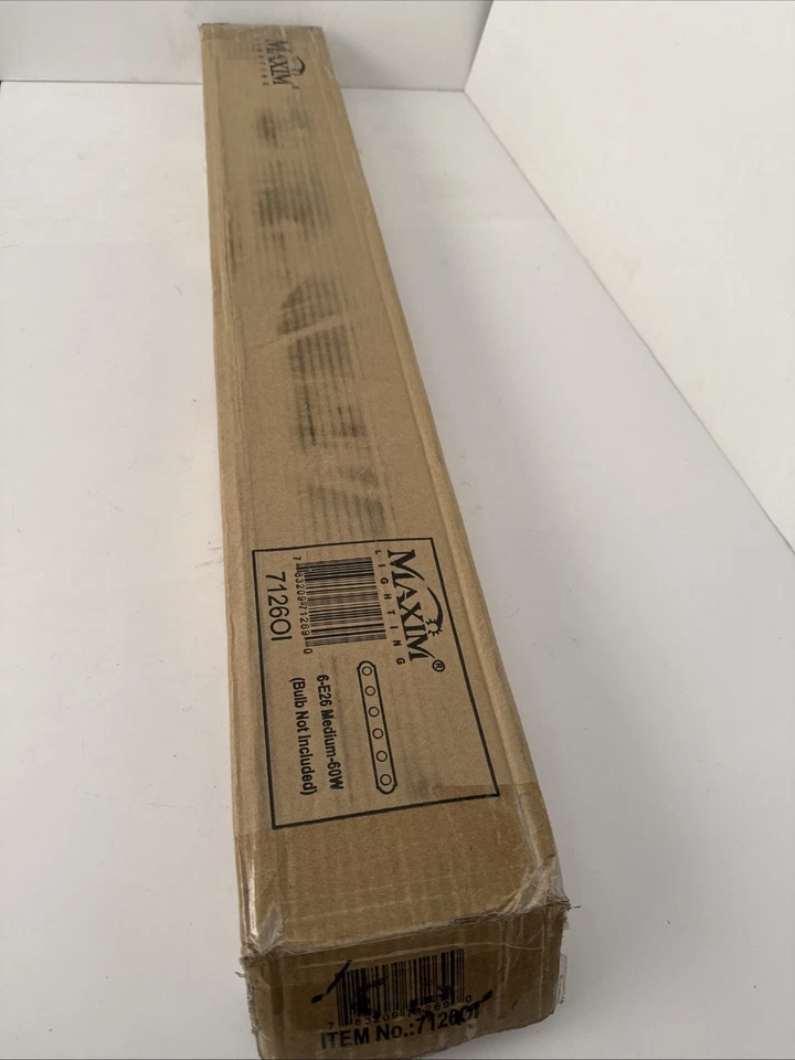 Maxim Lighting 7126OI Essentials - 712x Tocador de baño luz aceite frotado bronce Foto 1 de 4