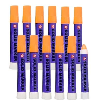 Sakura Solid Paint Markers FUORESCENT ORANGE XSC-305 BOX OF 12