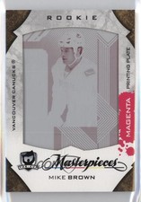 2008-09 Upper Deck UD Black 1/1 Mike Brown #MAS-80 Rookie RC 0c3