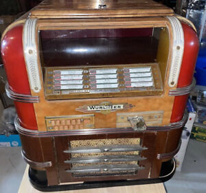 Antique Wurlitzer Jukebox 61 Table Top Counter Top Jukebox Shell Parts