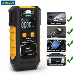 Remote Key Frequency Tester 315/433/868/902Mhz Key Fob Infrared Signal Detector - Foto 1 di 18