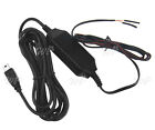 12-24V to 5V 5W Hard Wire Power Adapter Cable Mini USB For Car DVR Camera Dual