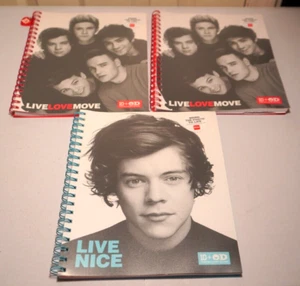 Quaderni Spirale One Direction 1D Office Depot Nuovo Gruppo x2 e Harry Styles - Foto 1 di 6