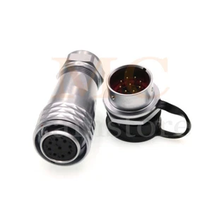 WEIPU SF20 9 Pin Waterproof Connector Plug Socket IP67,Aviation Cable Connector - Picture 1 of 7