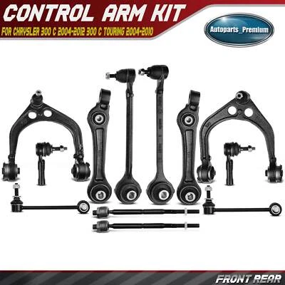 Junta de rótula de varilla de amarre de brazo de control inferior superior de 12 piezas para Chrysler 300 C 2005-2010 Foto 1 de 4