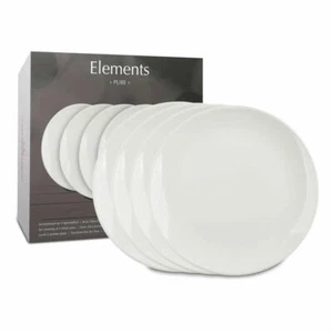 Waechtersbach Speiseteller 4er Set im Geschenkkarton Elements - Pure, weiß 27 cm - Bild 1 von 1