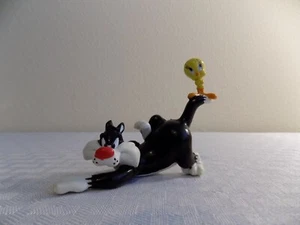 VINTAGE WARNER BRO'S SLYVESTER & TWEETY PVC FIGURE 1994 - Picture 1 of 7