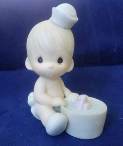 Precious Moments "I Would Be Sunk Without You" Figurine 102970 Signed 1987 - Picture 1 of 6