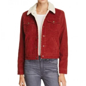 Nancy Wheeler rote Baumwolljacke für Damen und Mädchen - Bild 1 von 5