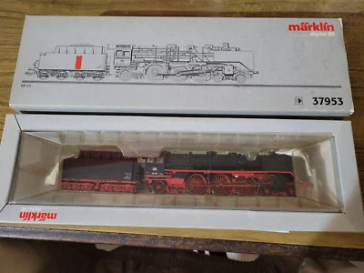 Marklin H0 37953 DB BR03 Steam Locomotive w/tender, Telex coupler & ext sound fn - Image 1 of 4