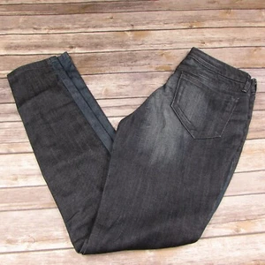 Kiind Of Royal Front Zip Skinny Jeans 28 Contrast Denim Lightly Distressed - Bild 1 von 9