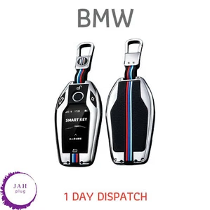 CAR REMOTE COVER SMART DISPLAY KEY FOR ELECTRIC BMW I8 5 7 G SERIES X5 - Picture 1 of 8