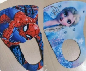 NEW Kids Face Mask Reusable Washable Cartoon Movies Character Fashion Mask - Picture 1 of 124
