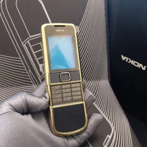 RARE NEW Nokia 8800 Carbon Arte Gold Edition 8800e Housing Parts Cover Cases - Picture 1 of 13