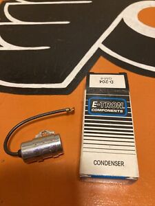 E-TRON Ignition Condenser ACDelco D204 (Buick/Cadillac/Chev/GMC/Jeep 1965-74)