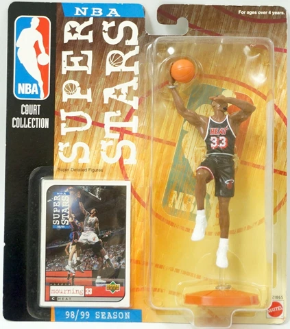 NBA Superstars Action Figure Miami Heat #33 Alonzo Mourning 98/99 Season Cover