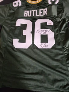 Leroy Butler Green Bay Packers Signed NFL Jersey Tri Star - Picture 1 of 3