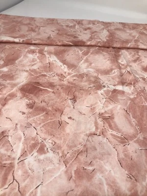 Edredón de algodón Hoffman International rosa 2 Y tela jaspeada melocotón años 90 de colección F49 Foto 1 de 4