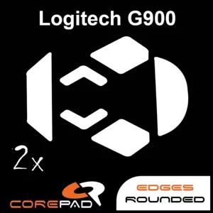 Corepad Skatez Logitech G900 Replacement Mouse Feet Hyperglides PTFE Teflon - Picture 1 of 1