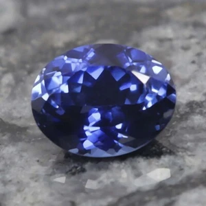 Natural Blue Sapphire Flawless 7.85 Ct GIE Certified Cut Loose Gemstone 1050 - Bild 1 von 8