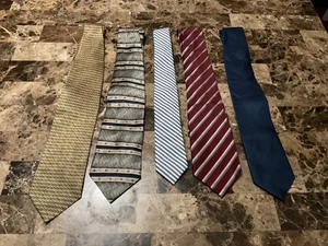 5 Neu ohne Etikett Herren Krawatten Set *gebunden & echt, The Tie Bar, Chez Roffe, John Bartlett + - Bild 1 von 6