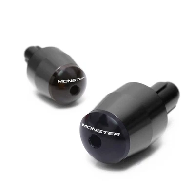 CNC Black Bar Ends Kit LIM For Ducati MONSTER 795 12 13 14 - Imagem 1 de 3