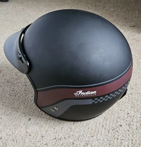MOTO INDIANA casco aperto stile motociclista moto media 58 - Foto 1 di 10