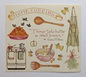 Home Cooking Vintage Susan Branch Stickers 1 Module Sheet 4.5"x5" - Picture 1 of 3