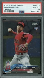 ‼️CHASER‼️2018 Topps Chrome Update #HMT1 Shohei Ohtani Rookie PSA 10 READ DESC - Picture 1 of 1